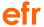 Logo efr